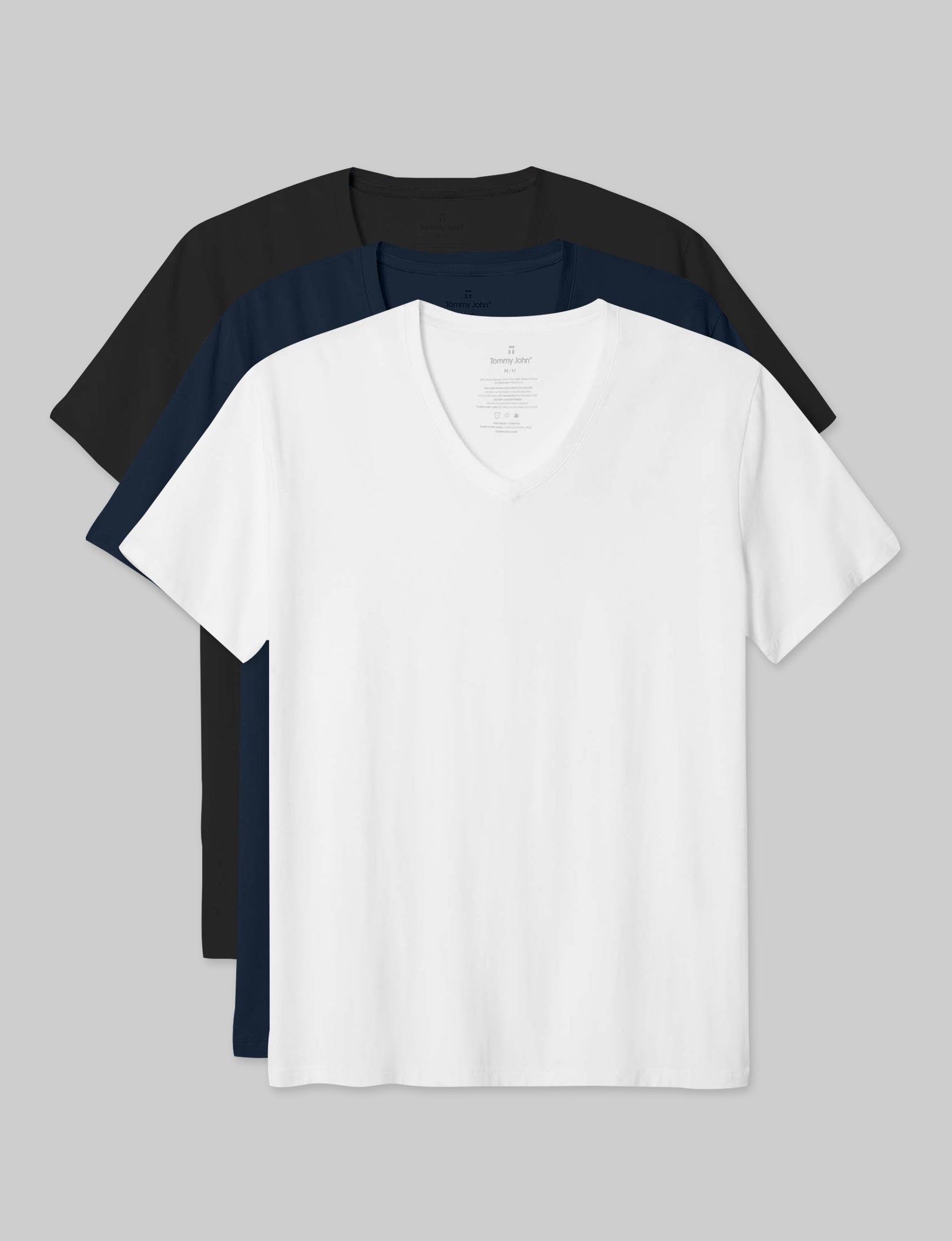 Second Skin V-Neck Tee (3-Pack)