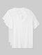 Second Skin V-Neck Tee (3-Pack)::White::Swatch