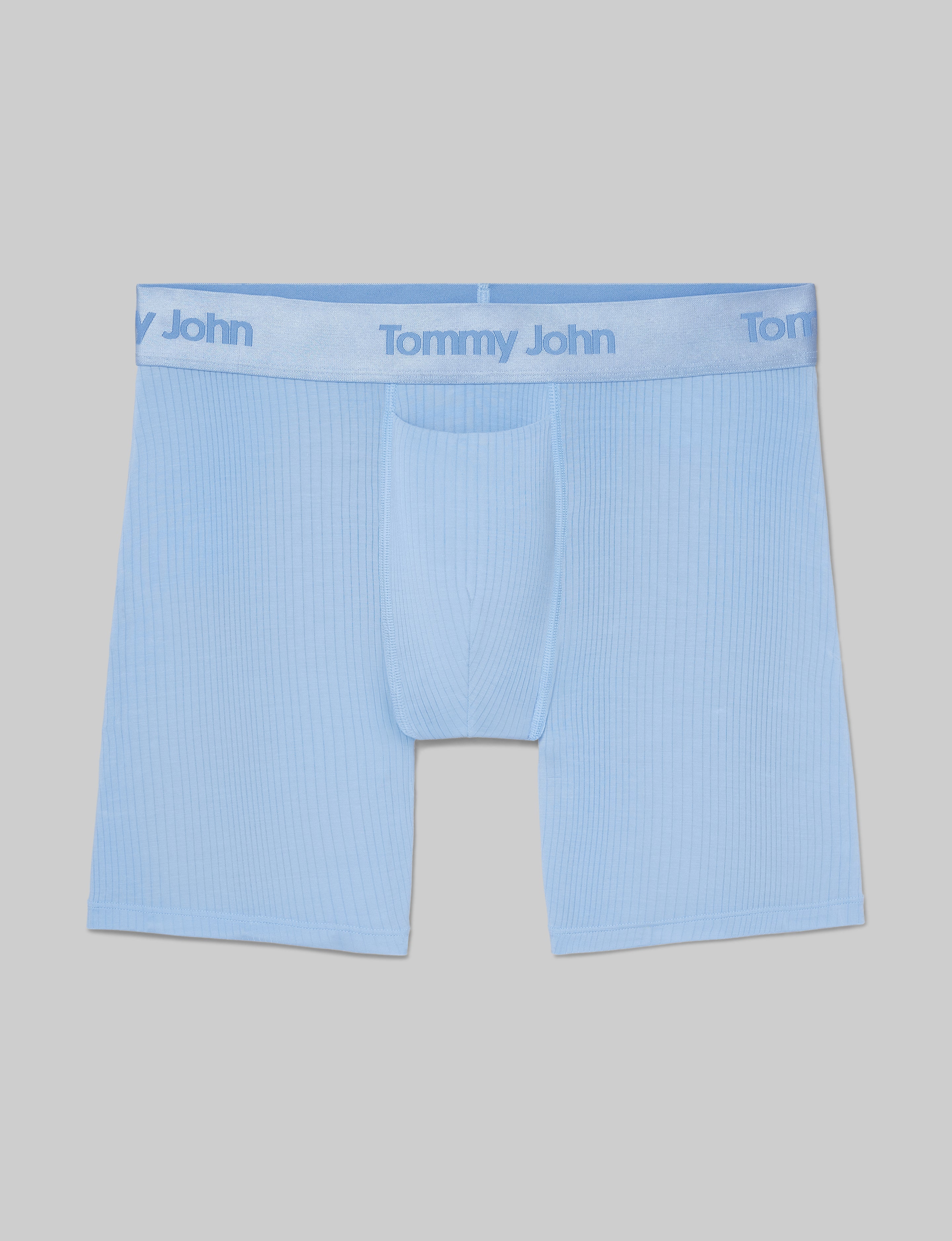 Second Skin Luxe Rib Mid-Length Boxer Brief 6"