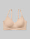 Comfort Smoothing Triangle Bralette::Rugby Tan::Swatch