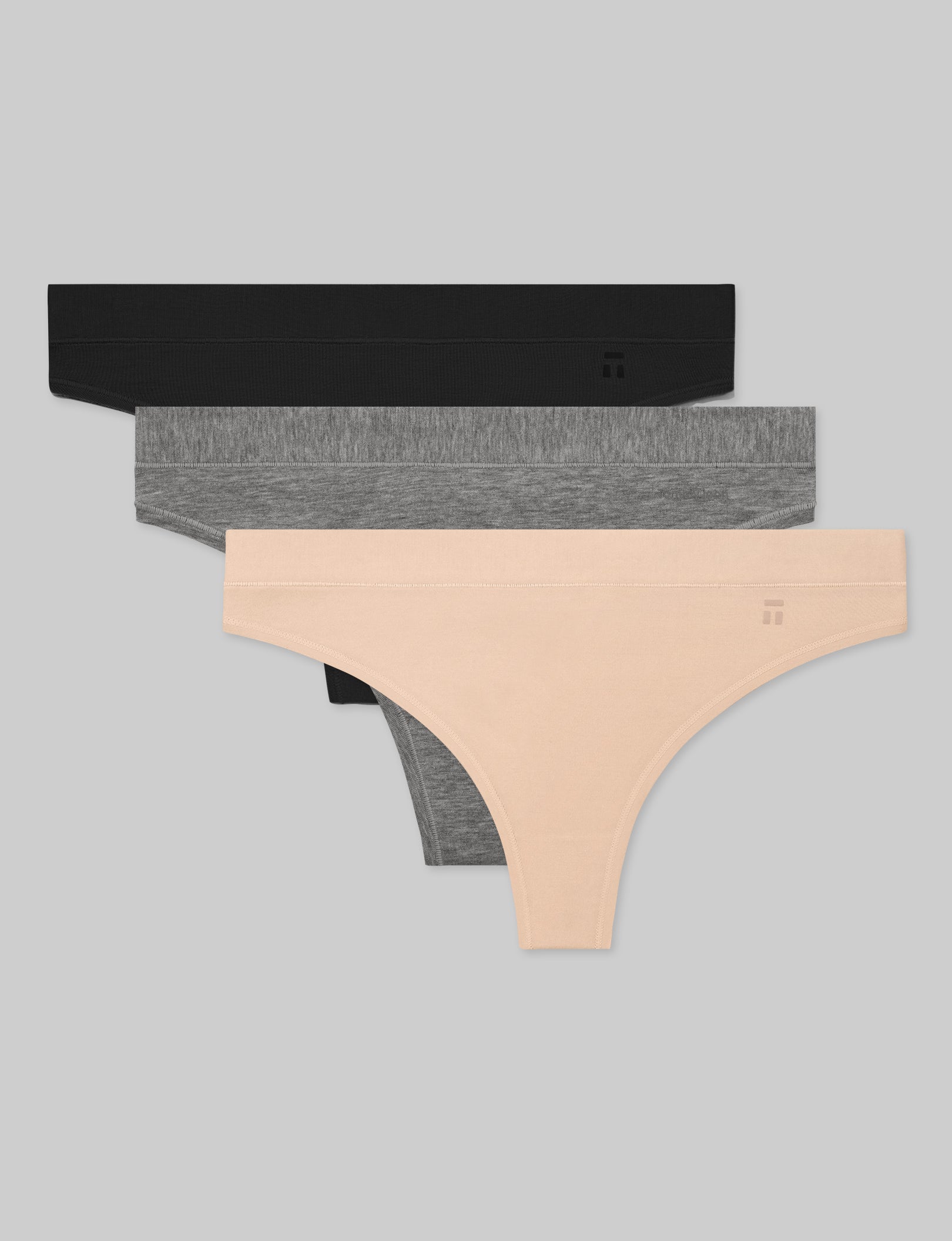 Women's Cool Cotton Thong (3-Pack)
