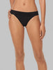 Women's Second Skin Thong, Lace Waist::Black Lace Waist