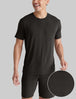 Second Skin Luxe Rib Pajama Tee::Black Luxe