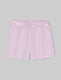 Women's Second Skin Luxe Rib Sleep Short::Pink Lavender Luxe::Swatch