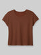 Women's Zen Waffle Tee::Cacao Nibs::Swatch
