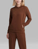 Women's Zen Waffle Hoodie::Cacao Nibs