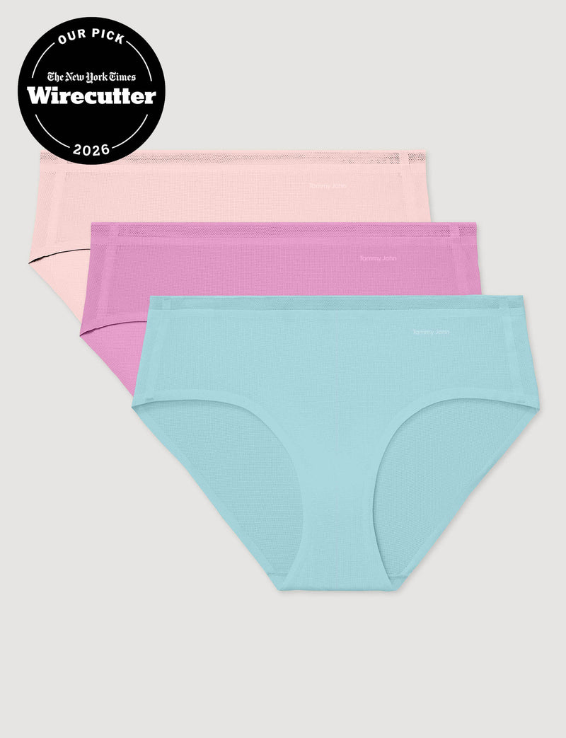 Women's Air Brief (3-Pack)::Rosewater/Lilac Chifon/Clearwater