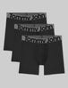 360 Sport Mid-Length Boxer Brief 6" (3-Pack)::Black