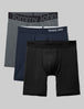 The Must-Have Boxer Brief 8" (3-Pack)::Turbulence/Navy/Black