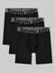 360 Sport 8" Boxer Brief (3-Pack)::Black