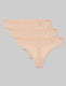 Women's Air Thong (3-Pack)::Rugby Tan
