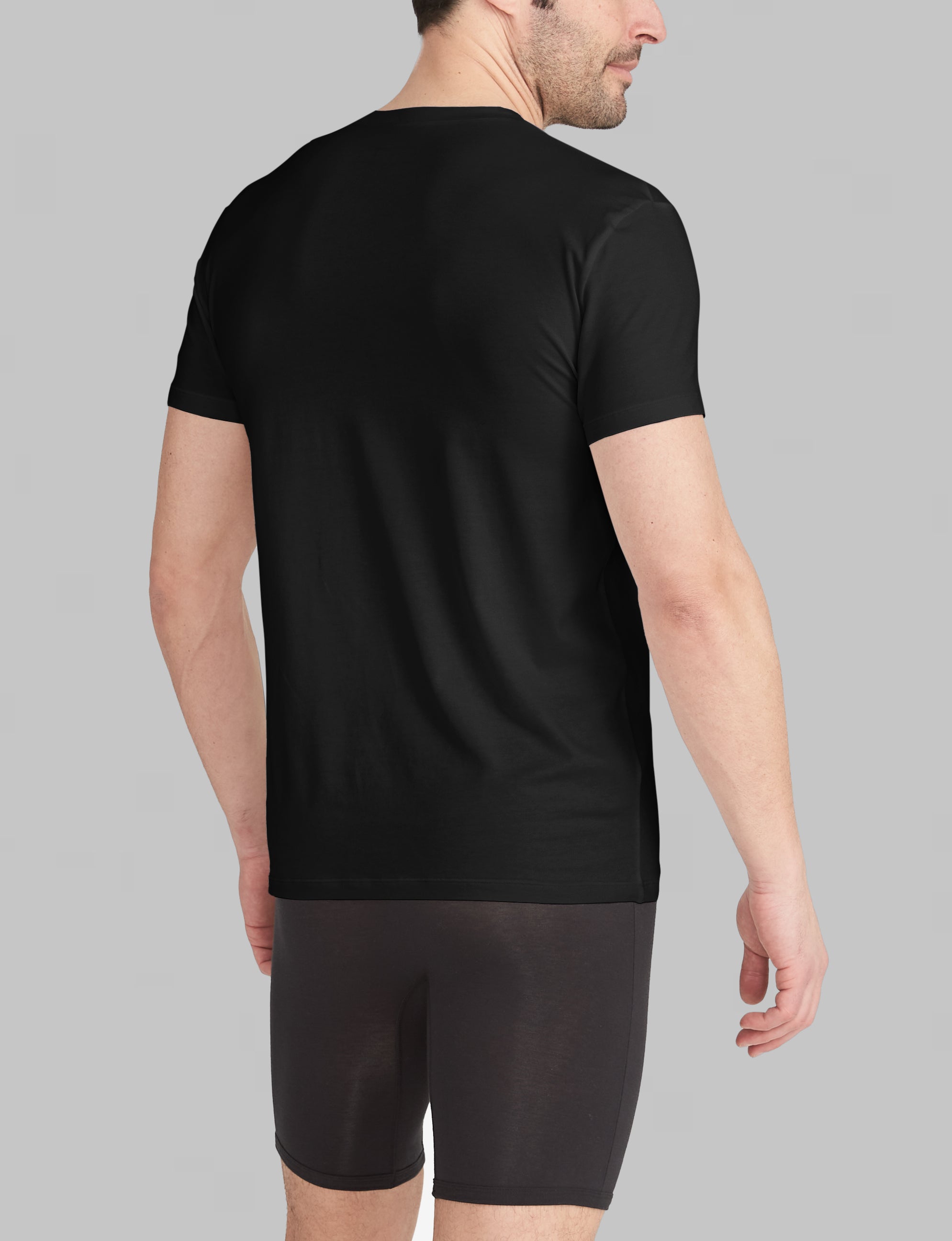 Cool Cotton Crew Neck Modern Fit Undershirt (3-Pack)