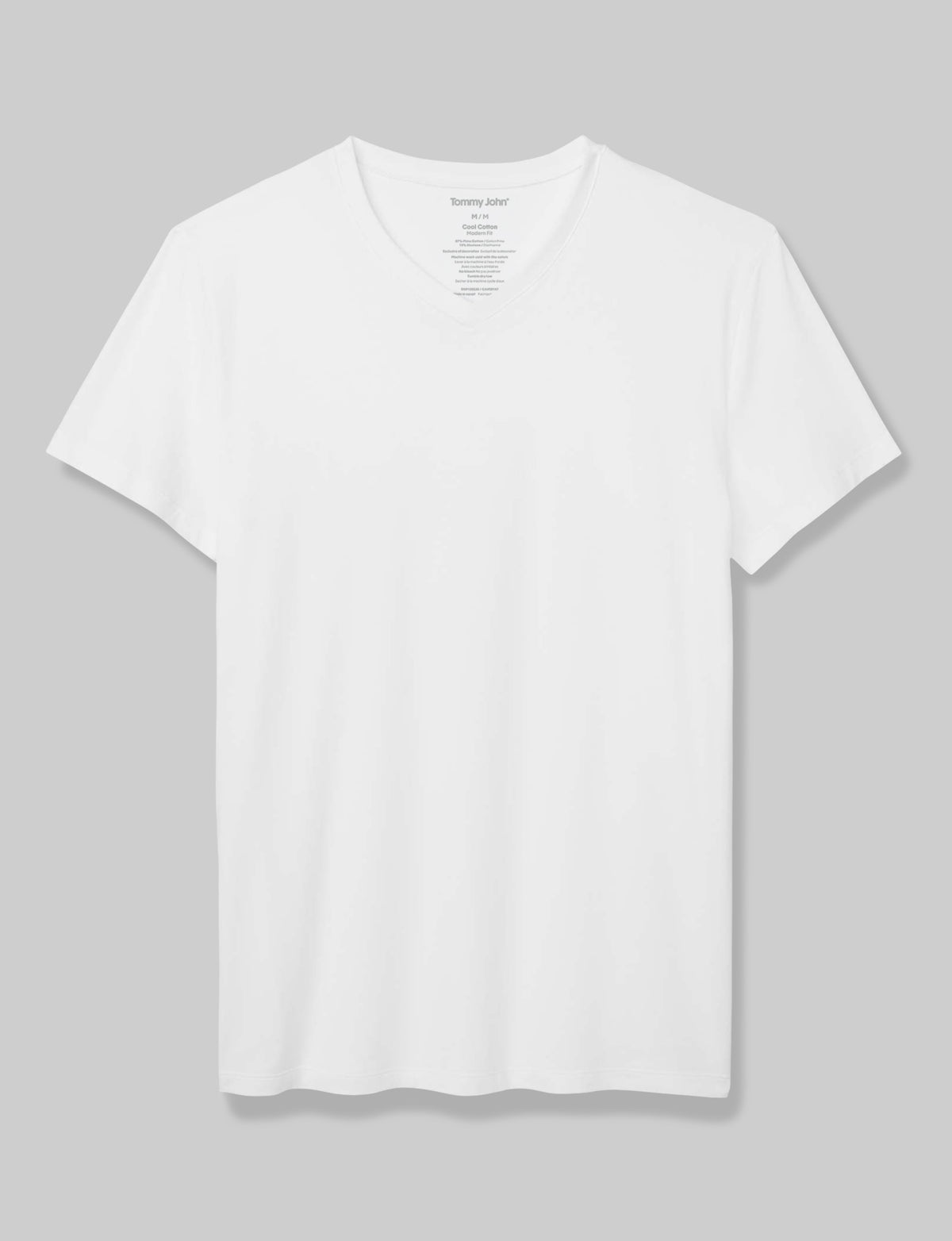 Cool Cotton High V-Neck Modern Fit Undershirt