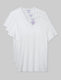 Cool Cotton High V-Neck Modern Fit Undershirt (3-Pack)::Grey