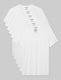 Cool Cotton High V-Neck Modern Fit Undershirt (6-Pack)::White
