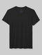 Second Skin High V-Neck Modern Fit Undershirt::Black::Swatch
