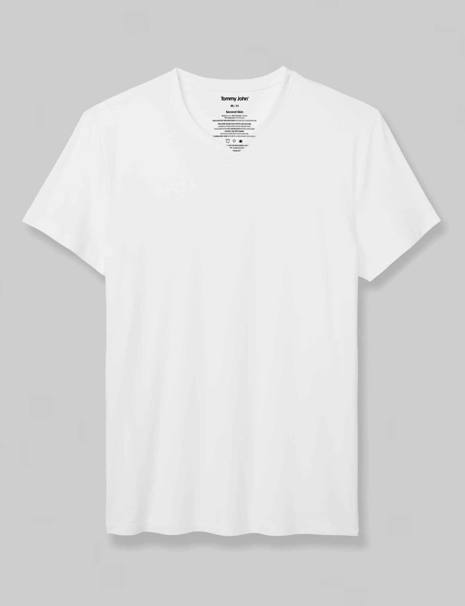 Second Skin High V-Neck Modern Fit Undershirt