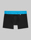 360 Sport Trunk 4"::Black/Atomic Blue WB::Swatch