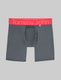360 Sport Mid-Length Boxer Brief 6"::Turbulence/Diva Pink WB::Swatch