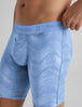 Air Boxer Brief 8"::Bel Air Blue Waves