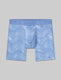 Air Mid-Length Boxer Brief 6"::Bel Air Blue Waves::Swatch