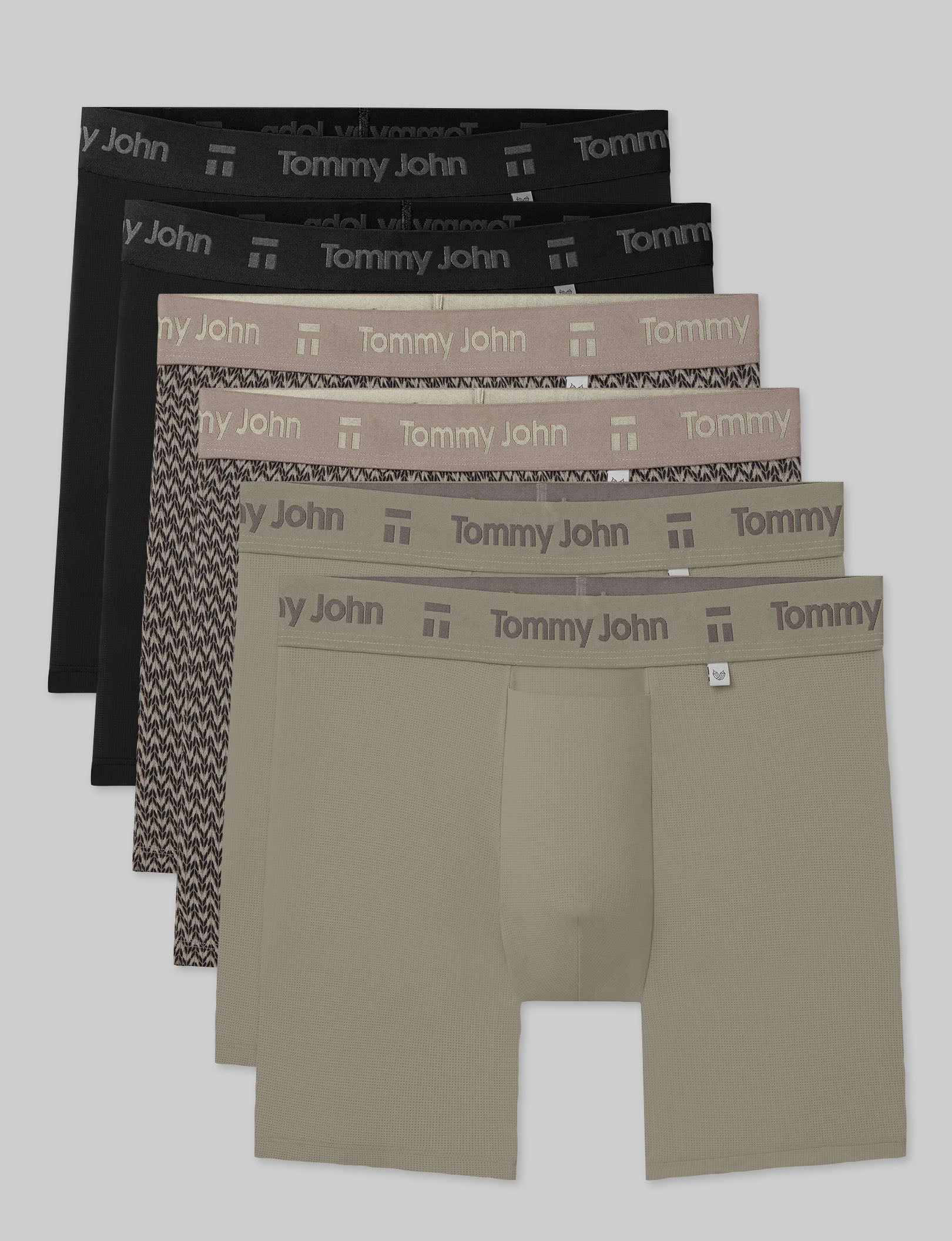 Air Mid-Length Boxer Brief 6" (6-Pack)