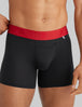 Air Trunk 4"::Black/Red WB