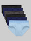 Air Brief (6-Pack)::Black/Blue/Gray/Black/Blue/Dutch Canal
