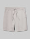 French Terry Short::Silver Gray::Swatch