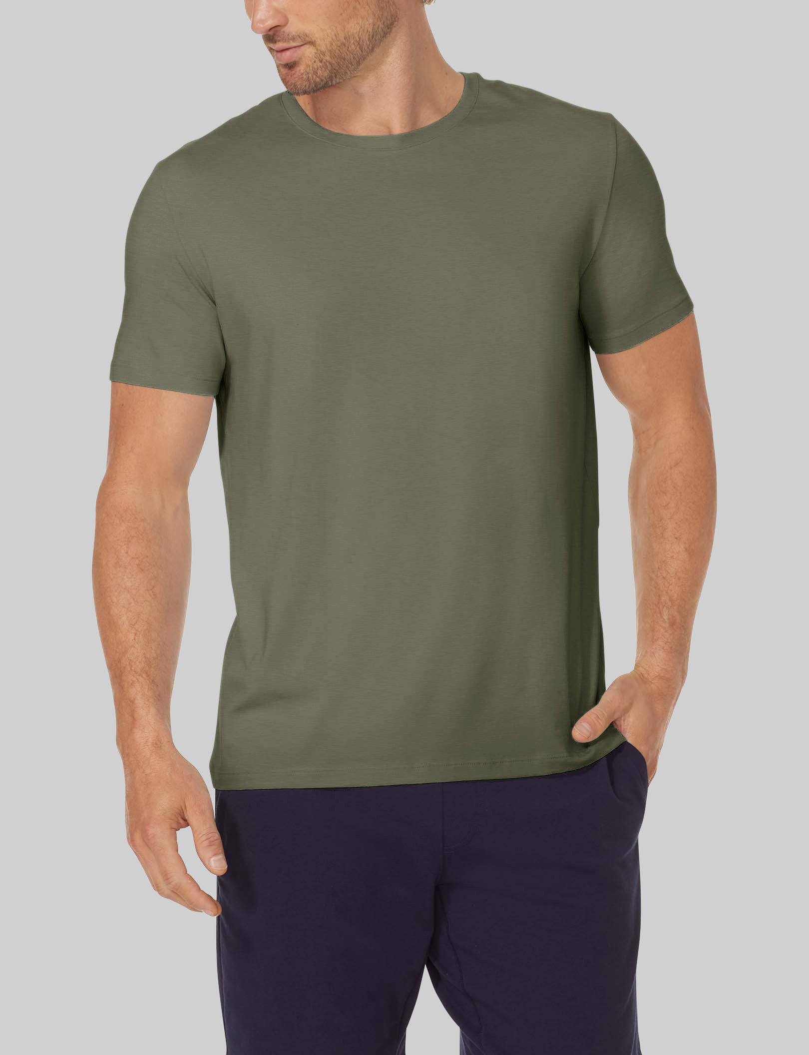 Second Skin Crew Neck Tee (6-Pack)