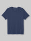 Second Skin Crew Neck Tee::Dress Blues::Swatch