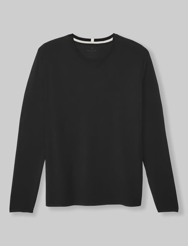 Second Skin Long Sleeve Crew Neck Tee Soft T shirt Tommy John