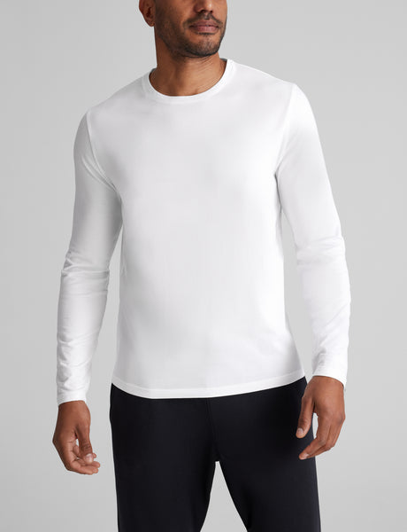 Second Skin Long Sleeve Crew Neck Tee (Soft T-shirt) – Tommy John