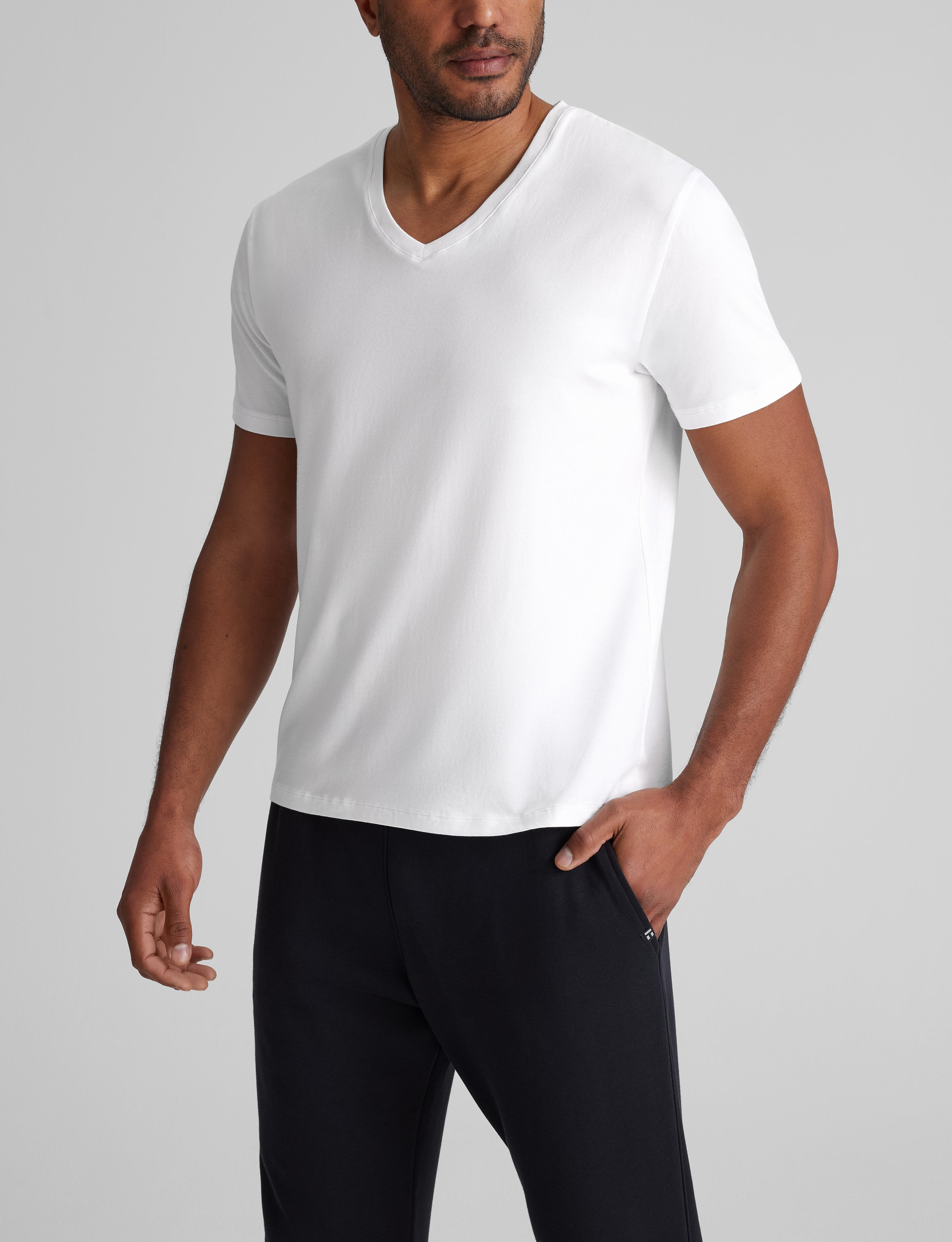 Second Skin V-Neck Tee (3-Pack)