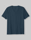 Second Skin V-Neck Tee::Dress Blues::Swatch