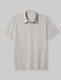 Second Skin Comfort Polo::Heather Grey::Swatch