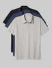 Second Skin Comfort Polo (3-Pack)::Black/Dress Blues/Grey