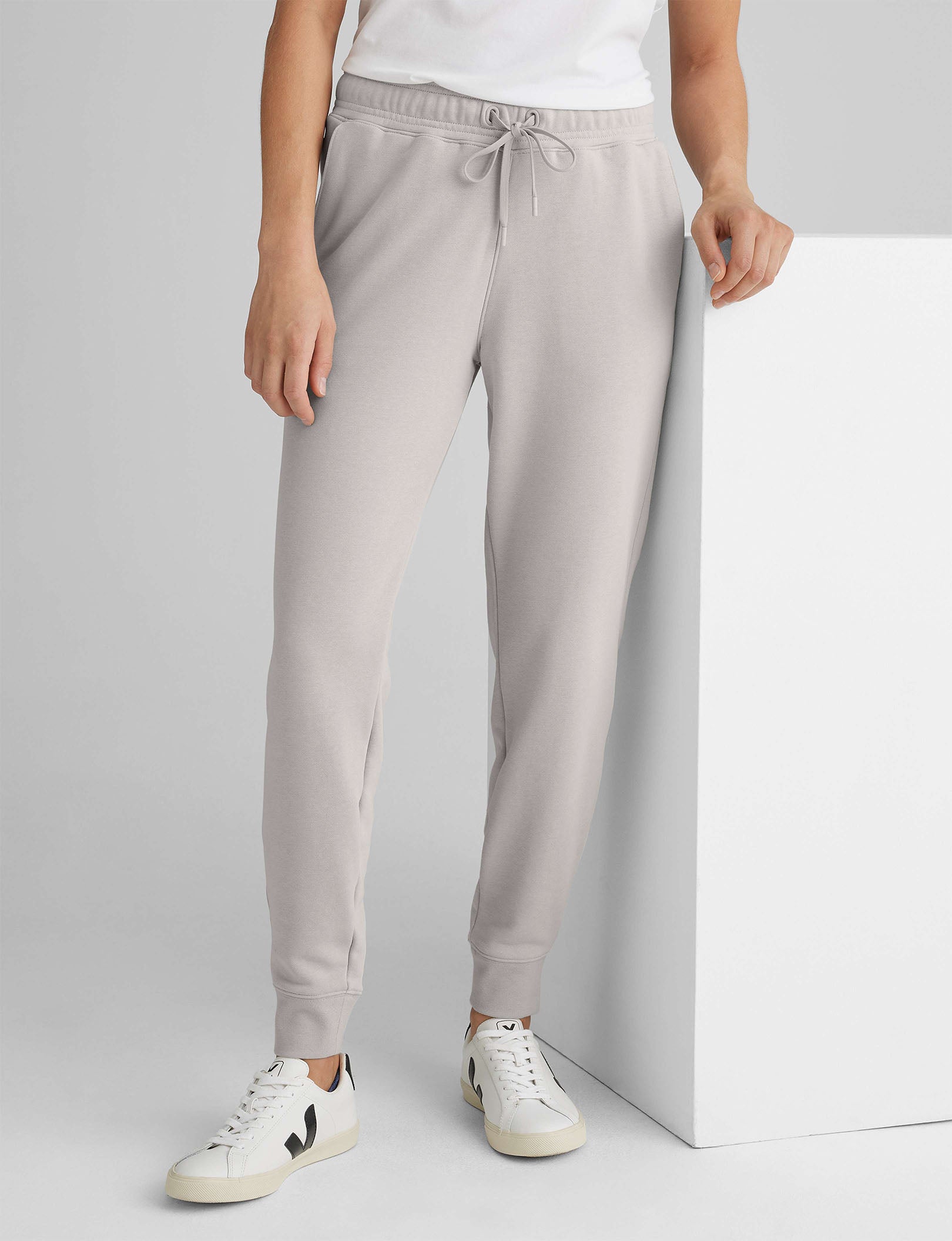 Women's French Terry Half-Zip & Jogger Set