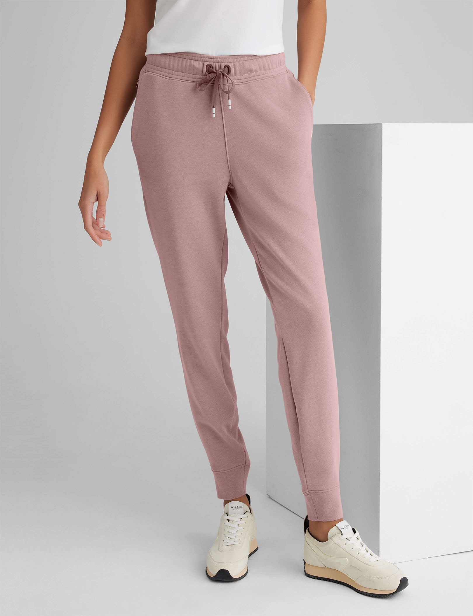 Women's French Terry Half-Zip & Jogger Set