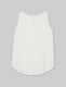 Women's Second Skin Sleep Pocket Tank::Coconut Milk::Swatch