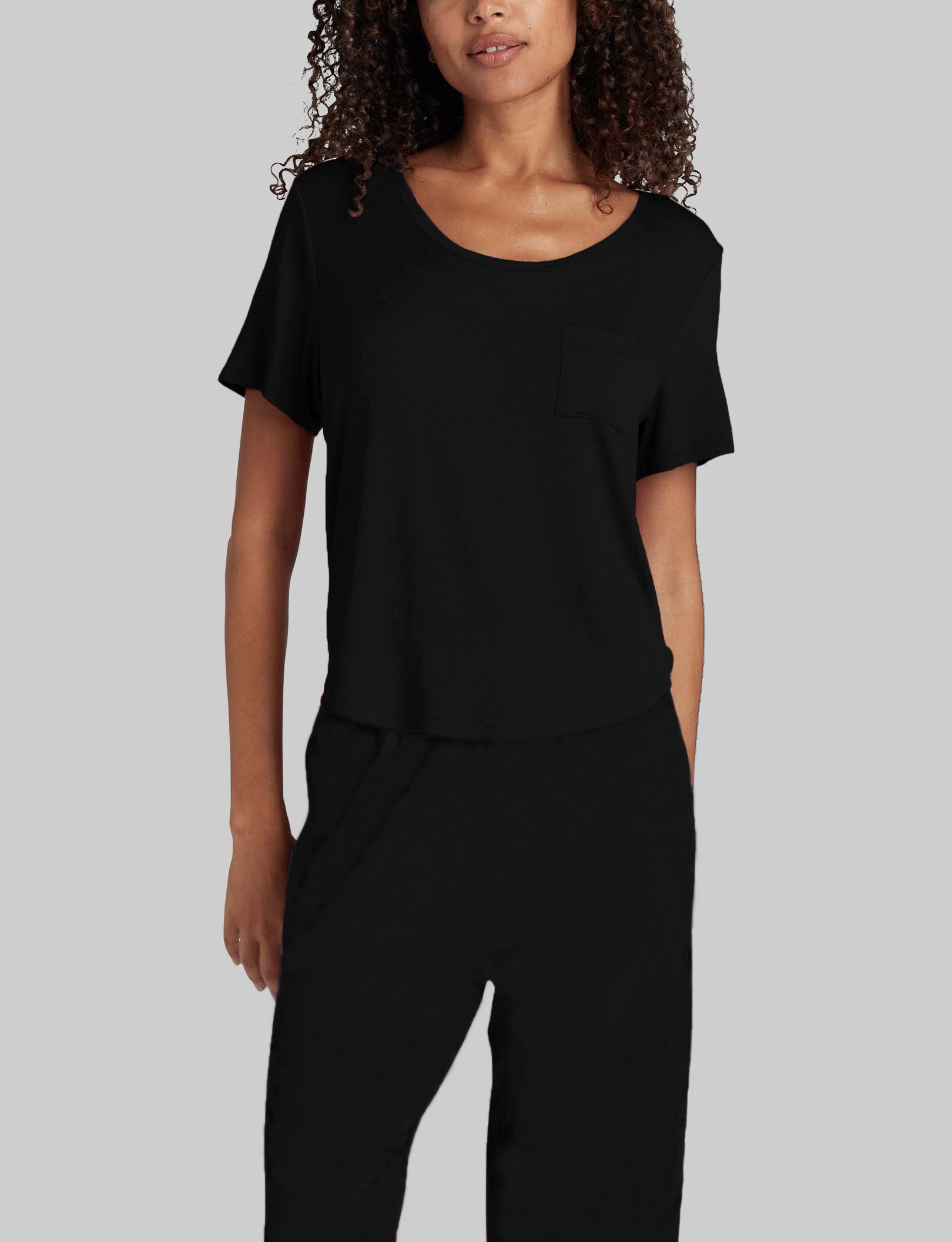 Women's Second Skin Sleep Tee & Short Set