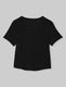 Women's Second Skin Sleep Pocket Tee::Black::Swatch