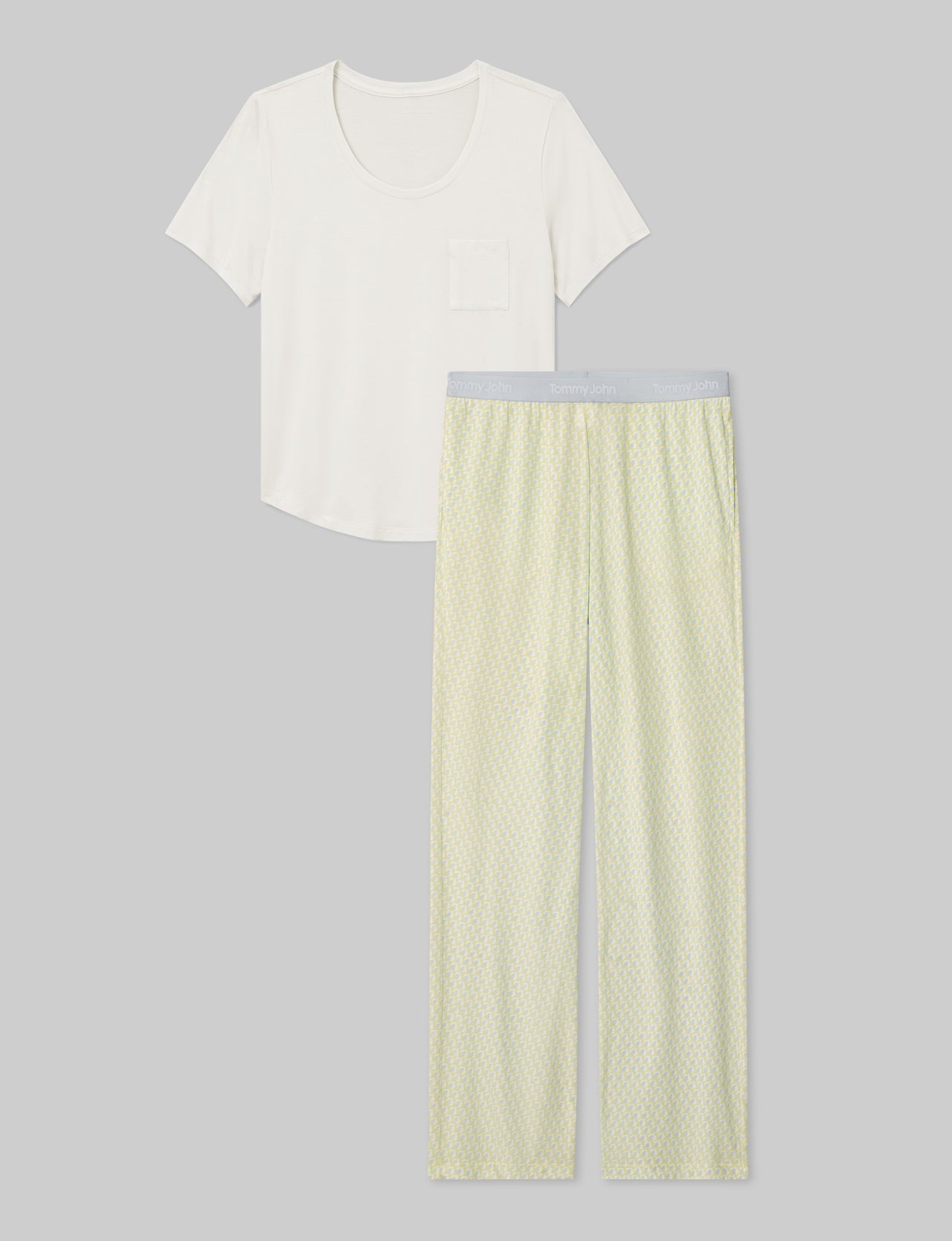 Women's Second Skin Sleep Pocket Tee & Pant Set