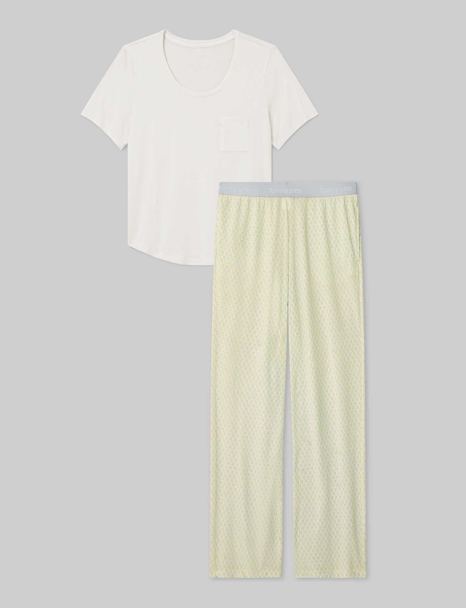 Women's Second Skin Sleep Pocket Tee & Pant Set
