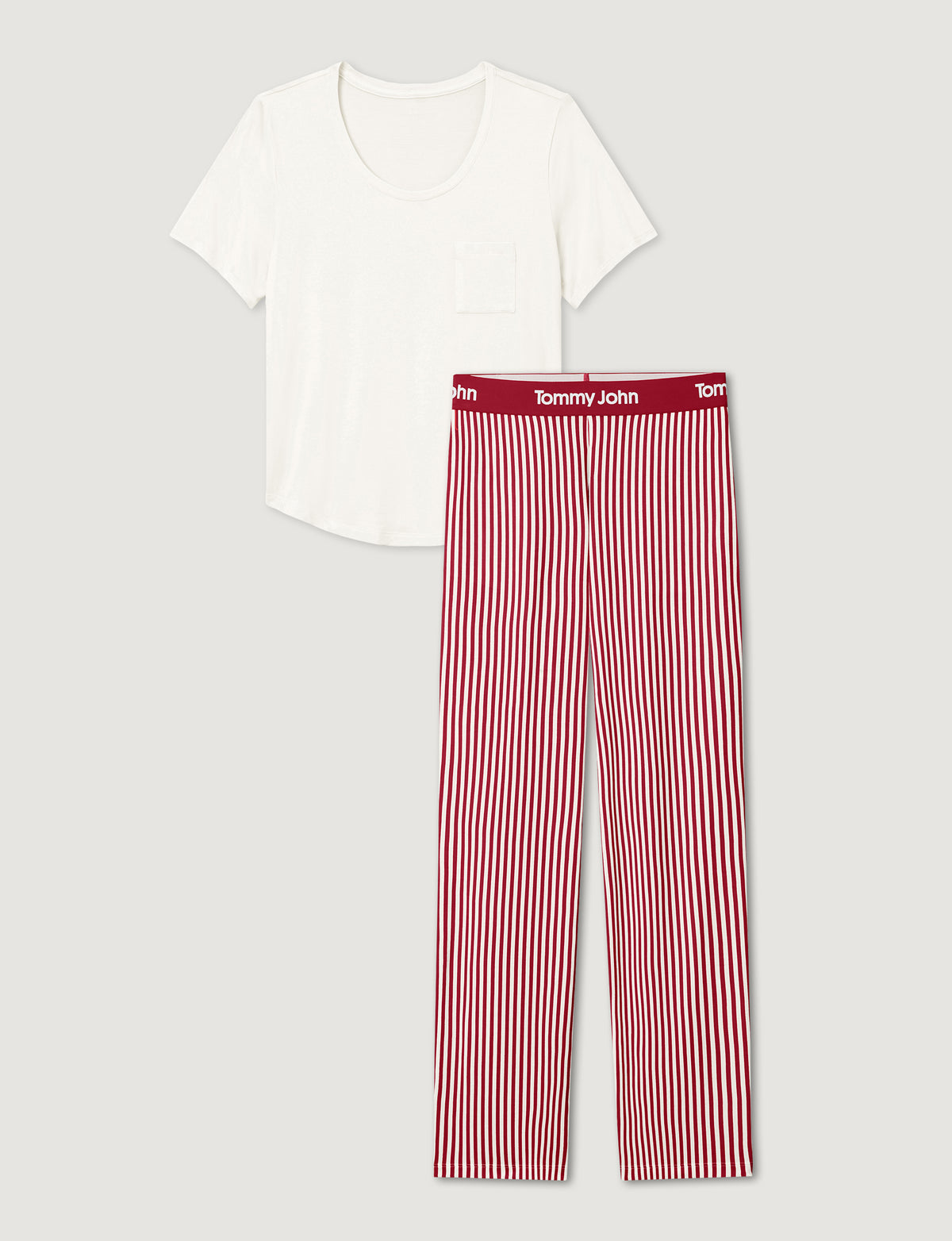 Women's Second Skin Sleep Pocket Tee & Pant Set