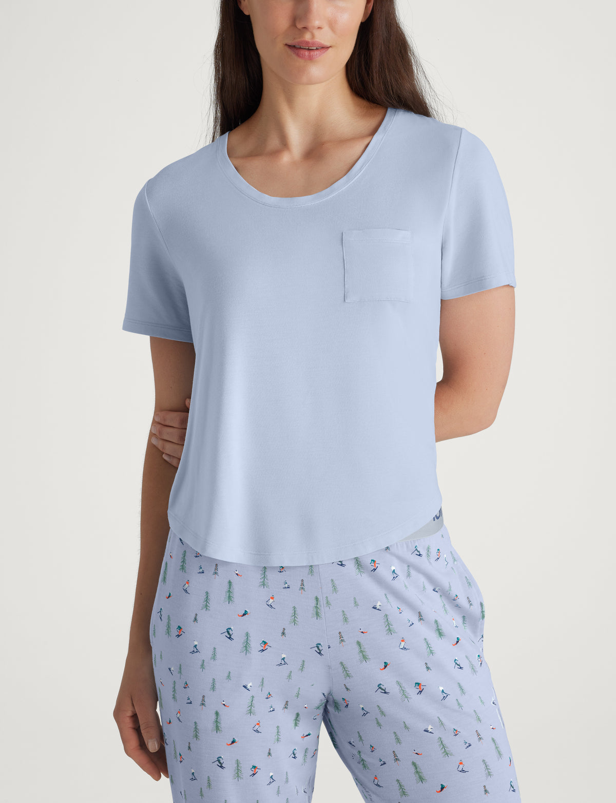 Women's Second Skin Sleep Pocket Tee