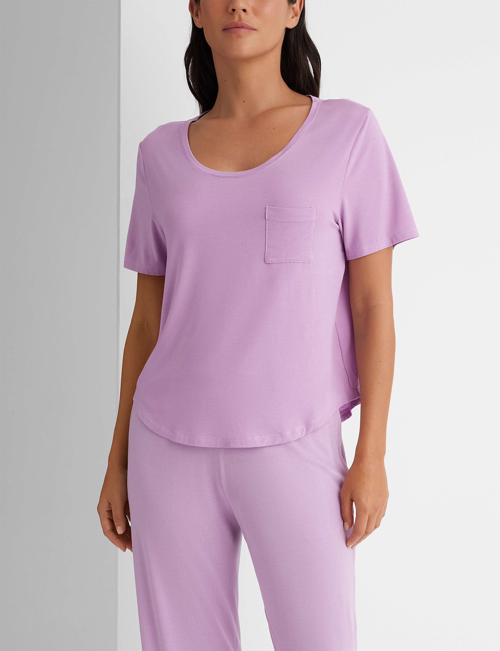 Women's Second Skin Sleep Pocket Tee & Pant Set