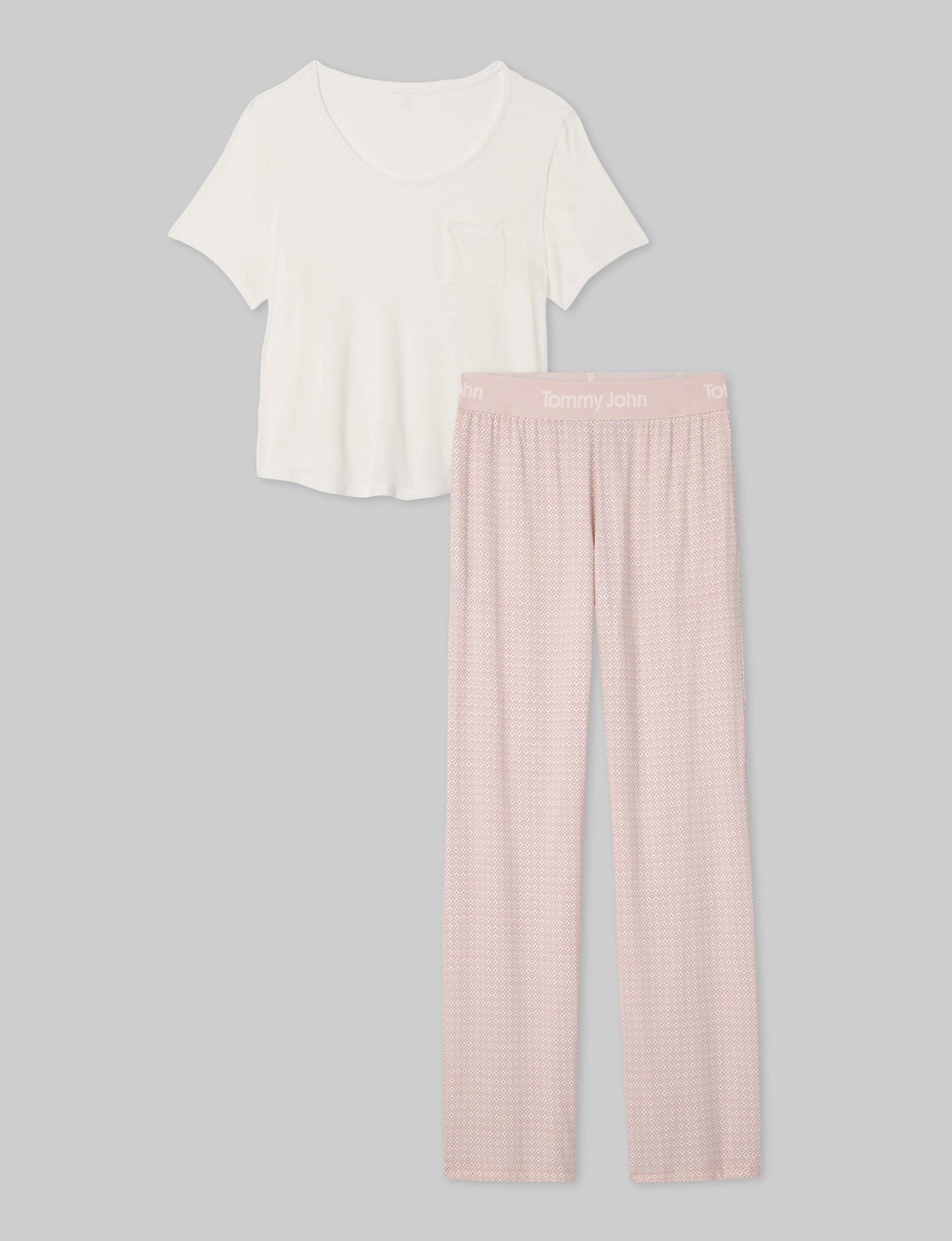 Women's Second Skin Sleep Pocket Tee & Pant Set