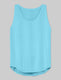 Women's Second Skin Luxe Rib Sleep Tank::Sea Jet Luxe::Swatch
