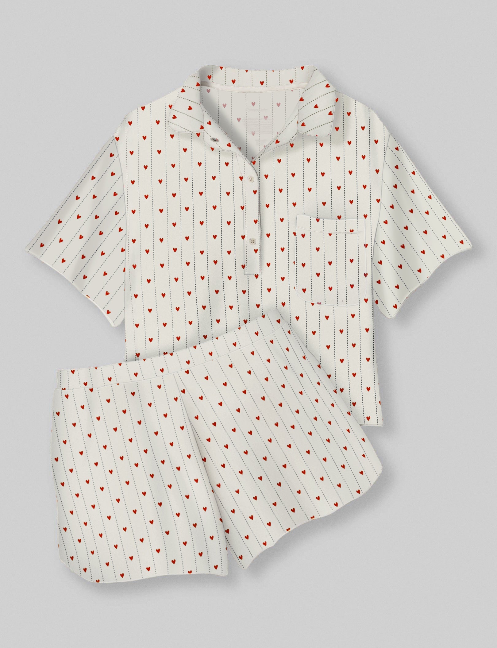 Women's Downtime Pajama Top & Short Set